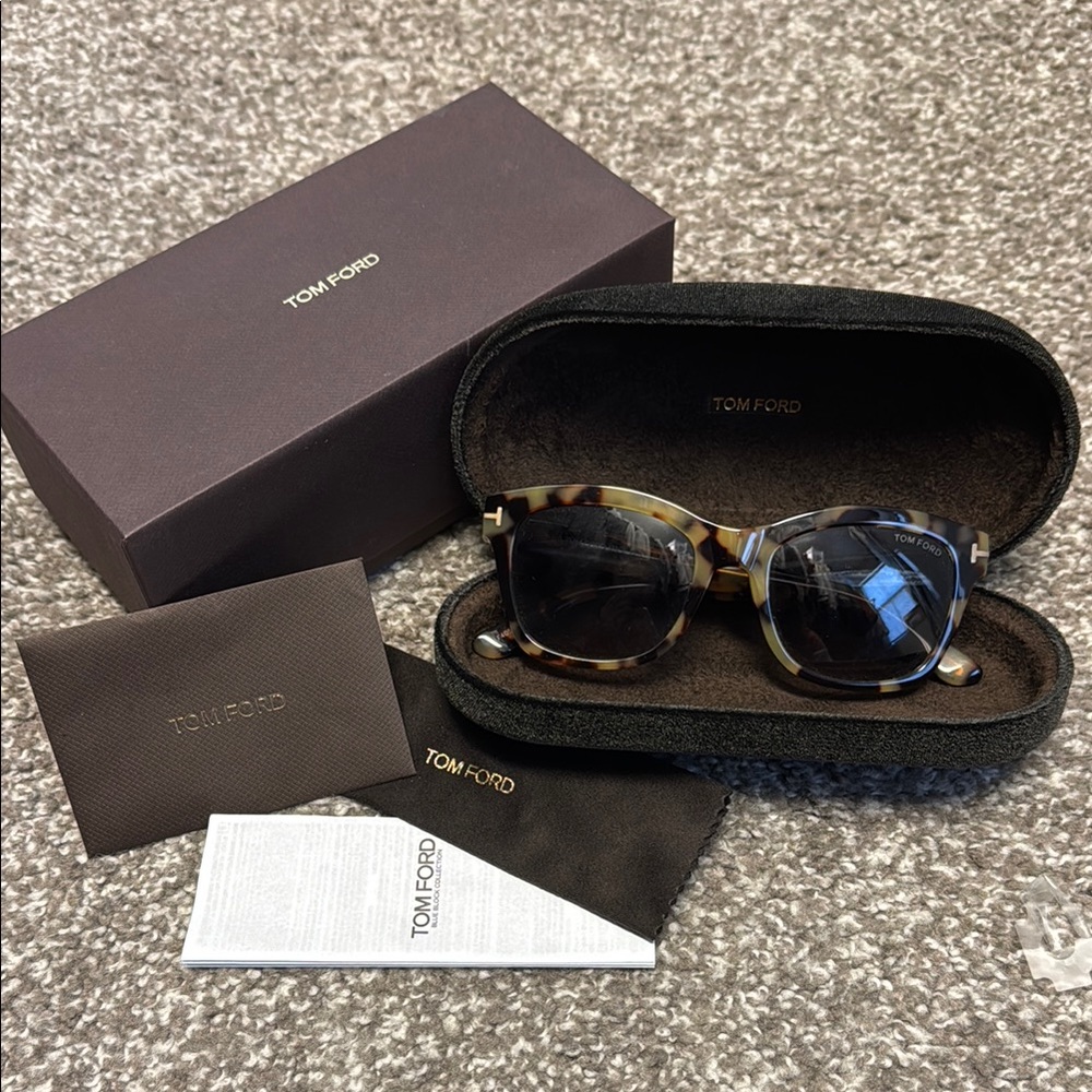 Tom Ford Tortoise Shell Sunglasses